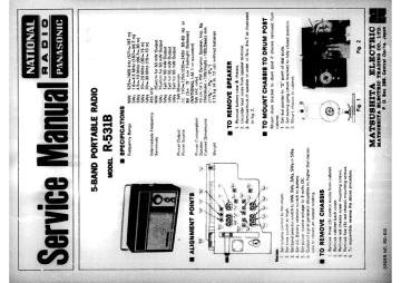 National Panasonic_National_Panasonic_Matsushita_Technics-R531B.Radio.poor preview